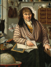 Thomas Dowland, botanist and student in astrology. Creator: J. Bowring.