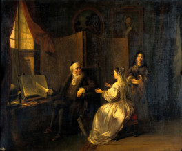 A fortune-teller. Creator: John Cawse.