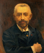 Edmond Isidore Etienne Nocard, microbiologist. Creator: Emile Delbos.