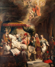 The dormition of the Virgin. Creator: Rembrandt Harmenszoon van Rijn, 1606-1669 (After).