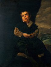 The dwarf Francisco Lezcano, "El Niño de Vallecas". Creator: Miguel Pineda Monton.