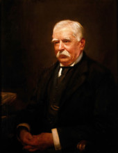 Sir Patrick Manson (1844-1922), investigator of tropical diseases. Creator: Walter Ernest Webster.