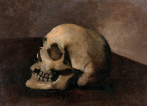 A skull. Creator: Unknown.
