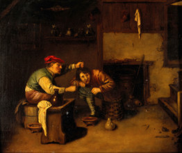 An operator extracting a tooth. Creator: Brouwer, Adriaen, 1605 or 1606-1638 (After)..