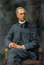 Albert Nachet, microscopist, c1900s. Creator: Harry Herman Salomon.