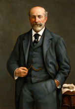Sir James Cantlie (1851-1926), writer on tropical medicine, c1925. Creator: Harry Herman Salomon.