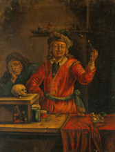 A surgeon who has extracted a tooth, c1680s. Creator: Teniers, David, 1610-1690 (After).