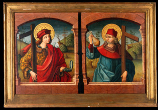 Saint Cosmas and Saint Damian, c16th century Creator: Unknown.