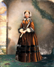 Florence Nightingale, c1850s. Creator: Unknown.