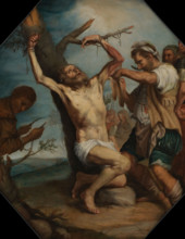 Martyrdom of Saint Bartholomew, c1640s. Creator: Unknown.