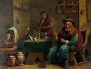 A surgeon who has extracted a tooth, c1680s. Creator: Teniers, David, 1610-1690 (After).