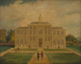 Saint Pancras smallpox hospital, London, c1840s. Creator: Unknown.