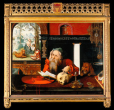 Saint Jerome in his study, c16th century. Creator: Unknown.