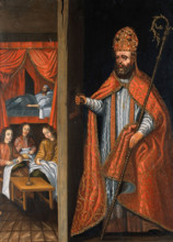 The charity of Saint Nicholas, c18th century. Creator: Unknown.