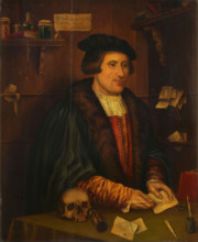 A man designated as Thomas Linacre, c1500s. Creator: Unknown.