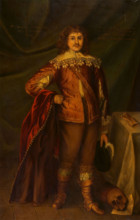 A man designated as Frederick Stevenson, physician "to the 9th foot regiment", Creator: Unknown.