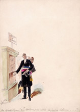 The Panama Canal: the French Ministry of Justice discovers that the bank account of the..., 1897. Creator: HS Robert.