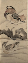 Two ducks in a landscape, (unknown date). Creator: Unknown.