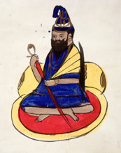 Bahadur Shah, King of Delhi. Creator: Unknown.