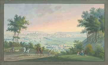 View of Vienna, 1800-1820. Creator: Balthasar Wigand.