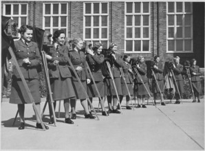 Royal Air Force No. 2 School of Photography, Palatine Road, Blackpool, Lancashire, 1941. Creator: Allied Newspapers Limited.