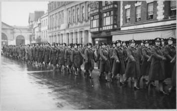 Blue Boar Row, Salisbury, Wiltshire, 1941-1943. Creator: Royal Air Force.