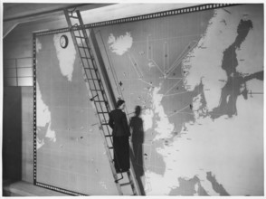 Pinewood Studios, Iver Heath, Iver, Buckinghamshire, 1942. Creator: Royal Air Force Fim Production Unit.