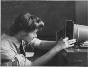 Royal Air Force No. 2 School of Photography, Palatine Road, Blackpool, 1942-1943. Creator: Barnet Saidman.