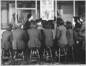 Royal Air Force No. 2 School of Photography, Palatine Road, Blackpool, 1942-1943. Creator: Barnet Saidman.
