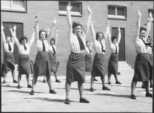 Royal Air Force No. 2 School of Photography, Palatine Road, Blackpool, 1942-1943. Creator: Barnet Saidman.