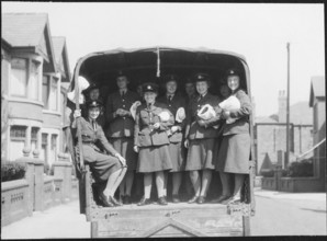 Royal Air Force No. 2 School of Photography, Palatine Road, Blackpool, 1942-1943. Creator: Barnet Saidman.