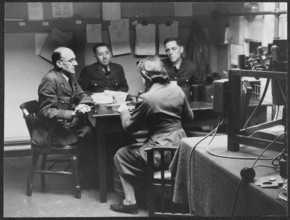Royal Air Force No. 2 School of Photography, Palatine Road, Blackpool, 1942-1943. Creator: Barnet Saidman.