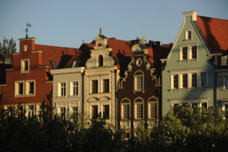 Building facades, Old Town, Gdansk, Poland, 2015. Creator: Unknown.