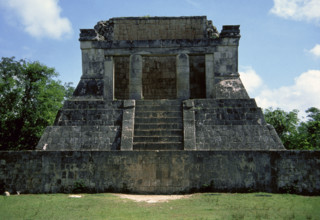 Temple of the Bearded Man, Chichen Itza, Yucatan, Mexico, Mayan, 1998. Creator: Unknown.
