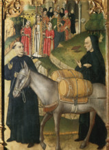 Altarpiece of Saints Abdon and Sennen, Church of Sant Pere de Terrassa, Catalonia, Spain, 1460 (1995 Creator: LTL.