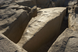 The unfinished obelisk, Aswan, Egypt, 2003.  Creator: Unknown.