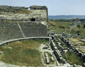 The Theatre: Cavea and orchestra, Miletus, Anatolia, Turkey, 300-133 BC (2005). Creator: Unknown.