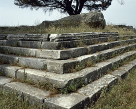 Basement of the Pergamon Zeus Altar, Turkey, 2nd century BC (1999). Creator: Unknown.