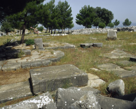 Priene, Agora, Ionia, Anatolia, Turkey, 1999. Creator: Unknown.