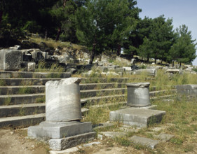 Priene, Agora, Ionia, Anatolia, Turkey, 1999. Creator: Unknown.