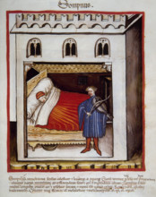 Sleep, 14th century.  Creator: Unknown.