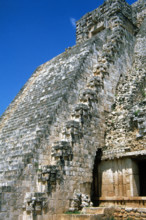 Pyramid of the Magician, Uxmal city, Yucatan, Mexico, Mayan, Classical period, 1998. Creator: Unknown.