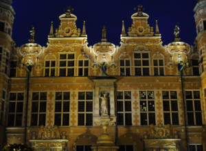 Night view, Great Arsenal, Gdansk, Poland, 17th centry (2015). Creator: Unknown.