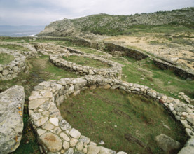 Castro de Barona, Galicia, Spain, Celtic Period, (1998). Creator: LTL.