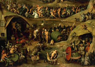 Hell, 1570. Creator: Pieter Huys.