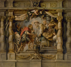 The Meeting of Abraham and Melchizedek, c1625. Creator: Peter Paul Rubens.