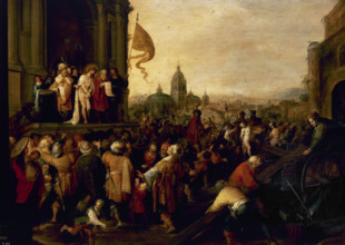 The Trial of Christ, c1623. Creator: Frans Francken II.