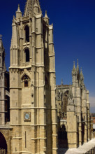 Cathedral of Santa Maria de Regla, Leon, Spain, 13th-14th century, (2003).  Creator: LTL.
