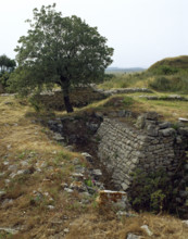 Troy I stratum, Troy, Turkey, Bronze Age, 3000-2600 BC (2000). Creator: Unknown.