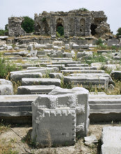 Temple of Athena, Troy IX stratum, Troy, Turkey, 2005. Creator: Unknown.